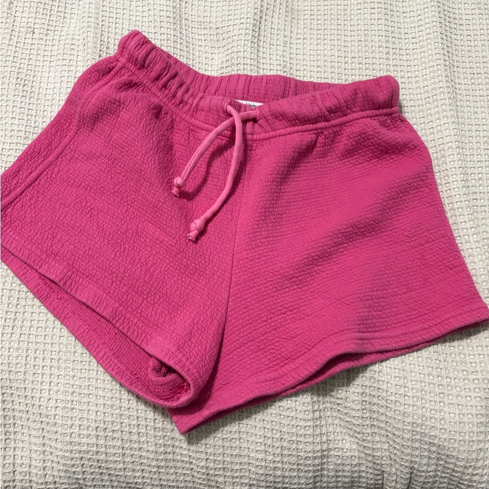perfectwhitetee pink comfy shorts